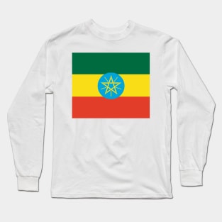 Ethiopia flag Long Sleeve T-Shirt